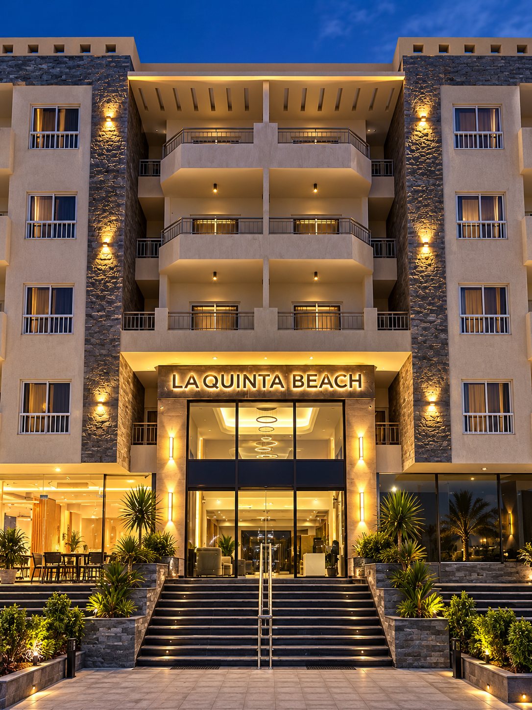 La Quinta Beach entrance